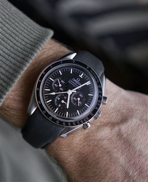 leather strap omega speedmaster|omega leather strap speedmaster 18mm.